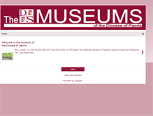 Tablet Screenshot of cdopmuseums.org